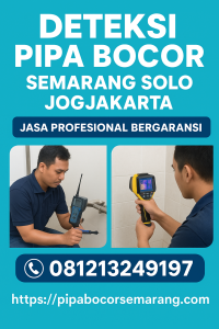 deteksi pipa bocor semarang