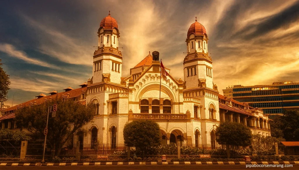 lawangsewu pipa bocor semarang