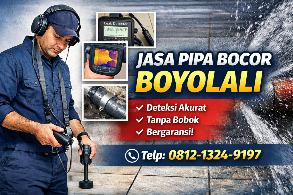 jasa pipa bocor boyolali