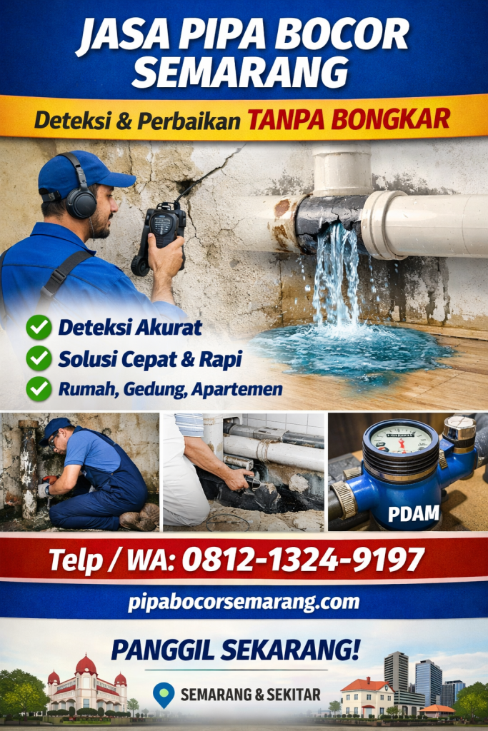 jasa pipa bocor semarang 